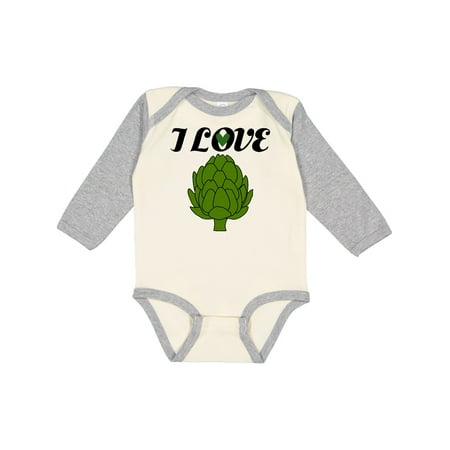 

Inktastic Artichoke Lover Gift Baby Boy or Baby Girl Long Sleeve Bodysuit