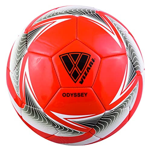 Vizari Sport USA Odyssey Ballon de Football Rouge Taille 3