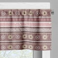 thumbnail image 5 of Ambesonne Zambia Valance & Curtain, Antique Traditional Boho, 55"x45", Dried Rose Yellow, 5 of 6