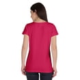 thumbnail image 3 of Inkmeso Scoop Neck Basic Tee Casual Short Sleeve Cotton Plain Tshirt Top Womens, 3 of 9
