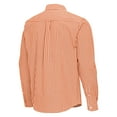 thumbnail image 3 of Men's Antigua Burnt Orange Phoenix Suns Ellis Woven Tri-Blend Button-Down Shirt, 3 of 3