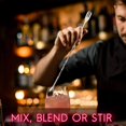 thumbnail image 4 of Naiovety Nuevo 3 uds/4 Uds cucharas mezcladoras de acero inoxidable para hacer bebidas de vino juego de agitación para Bar cafetería Barra de herramientas, 4 of 6