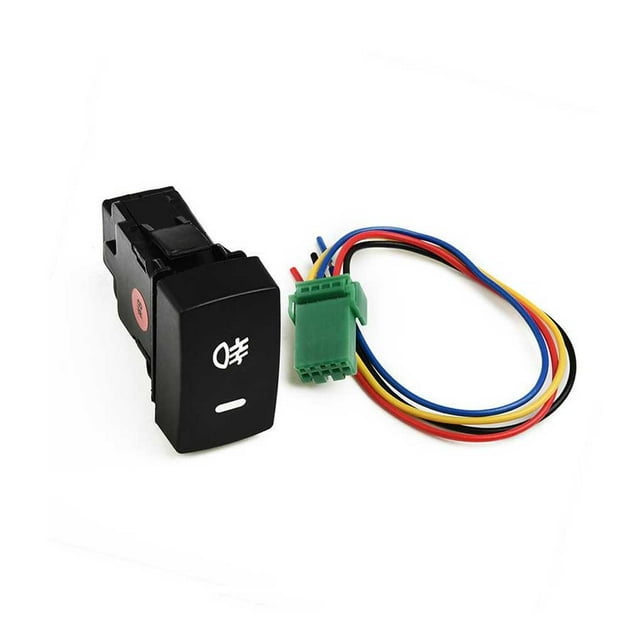 Riwesomey Interruptor de luz antiniebla de coche ABS, actualización de interruptores de vehículos automotrices, accesorios de pieza con Vehículos, repuestos y accesorios Mis