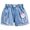 N-Blue, variant on Bigetiay Girls Denim Shorts Everyday Comfort Style Stitching Easy Fit Playful Kids, Size 12-13 Years