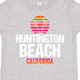 thumbnail image 4 of Inktastic Sunset Huntington Beach Girls Toddler T-Shirt, 4 of 5