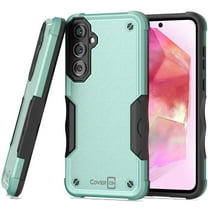 CoverON For Samsung Galaxy A55 5G Case, Military Grade Heavy Duty Rugged Phone Cover Grip, Green