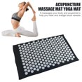 thumbnail image 3 of Almohadillas de acupuntura de loto + juego de almohada para aliviar el estrés y el dolor (negro) Ndcxsfigh Nuevos Originales, 3 of 7