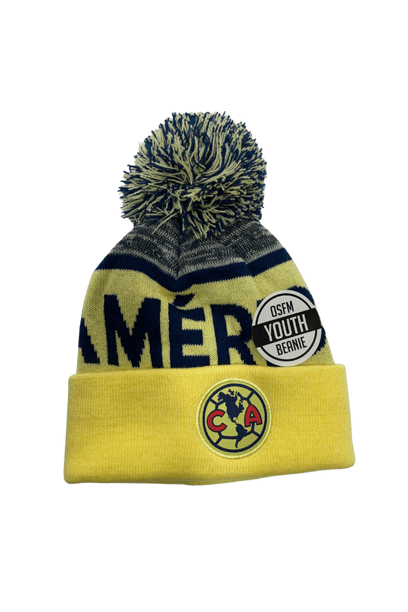 Club America Beanie 2021 Logo Soccer Futbol 2022 de Mexico Team for Kids Youth Boys  style 3