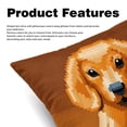 thumbnail image 2 of Pixel Dog Pillow Covers Set with Unique Patterns - 16x16, 18x18, 20x20 Inches - Set of 2 Elegant Pillow Inserts, Throw Pillows Covers for Home for Any Occasion, 2 of 6