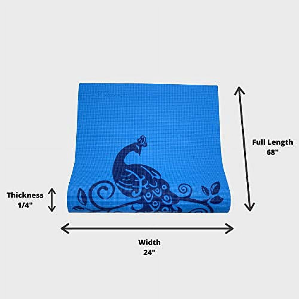Wai Lana Yoga and Pilates Mat, Himalaya (Blue)
