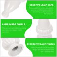 thumbnail image 3 of Weiweiguan 2Pcs Modern Table Light Finial Simple Lamp Finial Creative Light Accessory, 3 of 7