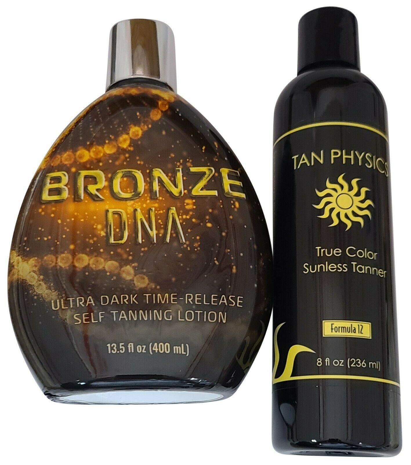 Bronze DNA Sunless Self Tanner & Sunless Self Tan Physics Tanning
