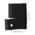 thumbnail image 2 of Luxshiny 2Pcs Bike Front Fork Wrap Protectors Black Mud Resistant Frame Protector for Mountain Bikes, 2 of 6