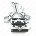 thumbnail image 3 of HTT-MOTOR Chrome 5" Long FootPeg Kit 1.25" Engine Guard For Yamaha Roadstar xv1700, 3 of 6