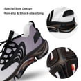 thumbnail image 7 of Aesthetic Red Lilac And White Gradient Walking Shoes for Men Woman Lightweight Tennis Fashion Elastic Sports Shoes Cushion Basketball Shoes, 7 of 7