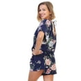 thumbnail image 3 of Angelina Brushed Microfiber Short Sleeves Romper, 3 of 4