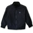 thumbnail image 4 of Reebok Boy's Fleece Lined Lightweight Full Zip Windbreaker Jacket-Black / 4, 4 of 4