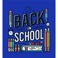 thumbnail image 2 of Back In School Adult Natural Crew Neck Short Sleeve Tee-Small, 2 of 4