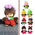 thumbnail image 2 of 15cm PP Cotton Material Mongolian Monkey Monchi Cute Plush Toy Soft Comfortable Excellent Elasticity Children Birthday Presents, 2 of 5