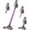 Yellow, variant on Hosaud Cordless Vacuum Cleaner - 45000pa 550W 55mins 2600mAh Lightweight Stick Vacuum Cleaners for Home Pet Hair Carpet Floor Purple