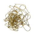 thumbnail image 2 of 100 Piezas de Alambre de Pendiente de Riñón Sunnimix Ganchos de Oreja DIY Bronce, 2 of 8