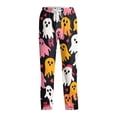 thumbnail image 7 of Trgacdwlo Halloween Pajama Pants Mens Funny Pumpkin Mens Pajama Bottoms Elastic Waist Drawstring Fall Winter Men's Sleep Pants, 7 of 7