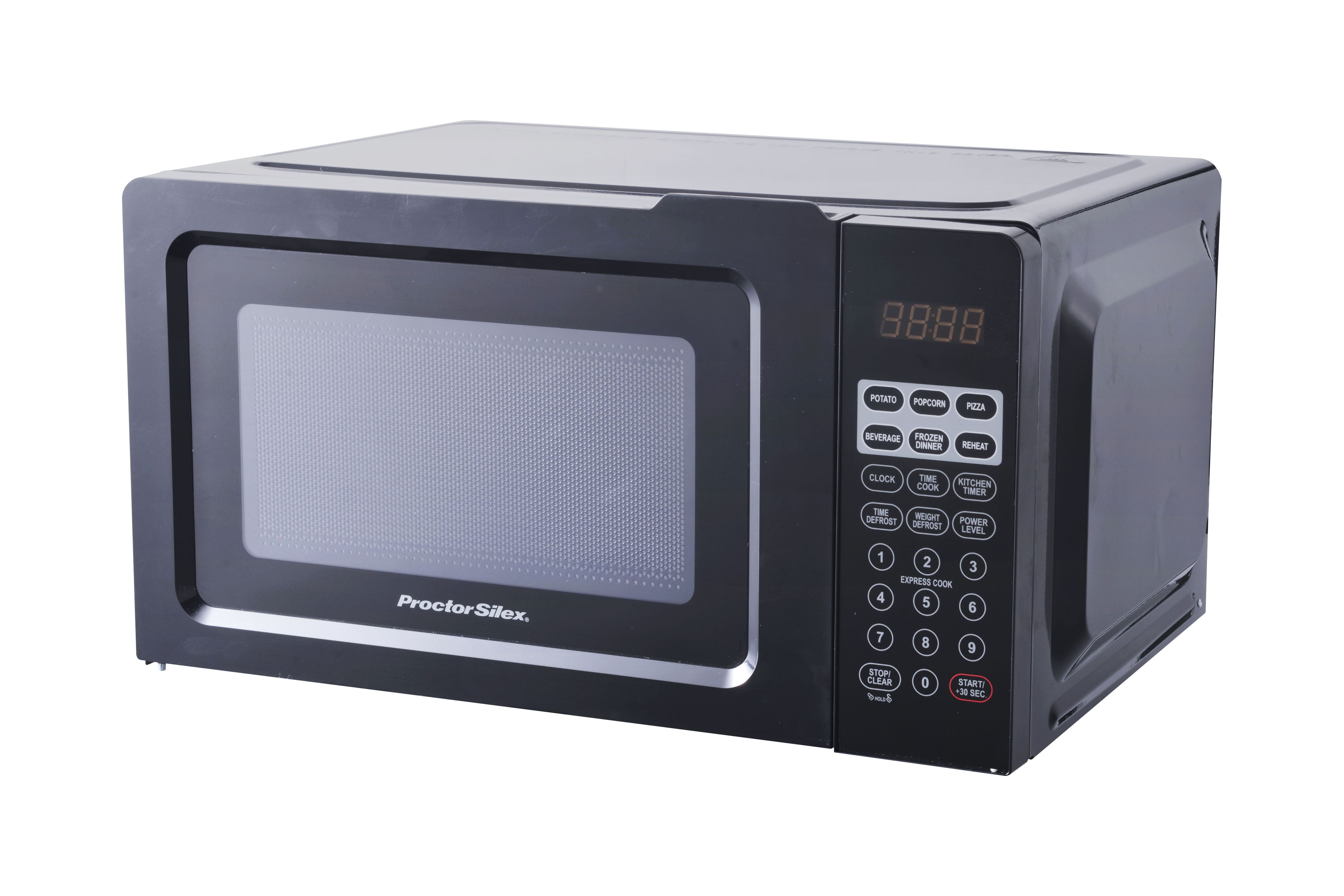 Proctor Silex 0.7 Cu ft Black Digital Microwave Oven - image 3 of 5