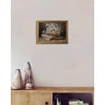 thumbnail image 3 of Gold Framed Wall Art Vintage Canvas Wall Art Moody Books and Flowers Dark Academia Decor Artwork Prints Picture for Living Room Bedroom Farmhouse Bathroom Office Decor, 16x24, 3 of 8