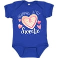 thumbnail image 3 of Inktastic Grampa's Little Sweetie with Pink Heart Cookie Boys or Girls Baby Bodysuit, 3 of 5
