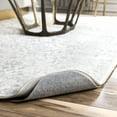 nuLOOM Ultra Premium Eco Friendly NonSlip Felt Thick Rug Pad, 6' x 9', Gray