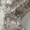 thumbnail image 6 of BERTHMEER 5'x7' Modern Abstract Area Rugs for Living Room Bedroom Dining Room Office Contemporary Rugs Machine Washable non-slip, Brown, 6 of 8