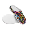thumbnail image 3 of Lsque Underwater Diving Animals Pattern Womens Comfort Cotton on Scuff With Memory Foam and Anti-skid Sole Slipper-40/41, 3 of 7