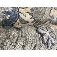 thumbnail image 2 of LR Home RUGSA99649GRY30RD Traditional Gray Floral Jacobean Round Rug, 2 of 2