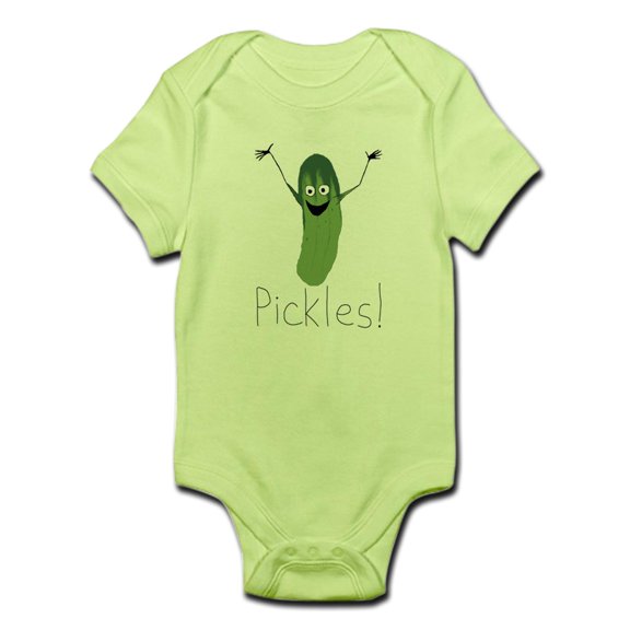 CafePress - Pickles! Body Suit - Baby Light Bodysuit
