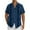 Navy Shirts, variant on Cllios Hawaiian Shirts for Men Funny Floral Print Beach Tops Quick Dry Cuban Collared Short Sleeve T-shirts Casual Button Down Bowling Shirts M-4XL