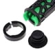 thumbnail image 3 of 2 uds empuñaduras de bicicleta silicona suave ultraligero manillar cubierta de agarre funciona Verde, 3 of 7
