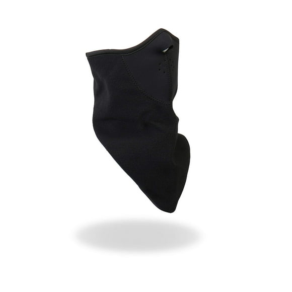 Hot Leathers - FMC1003 Demi-Masque avec Bouclier en Polaire (Noir)