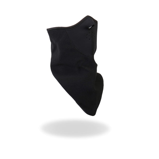 Hot Leathers - FMC1003 Half Mask with Fleece Neck Shield (Black)