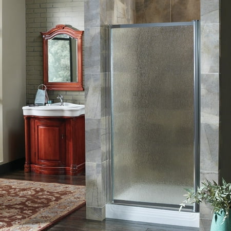 Foremost Tdsw2765 Ob Glass 33w X 65h In Obscure Glass Shower Door