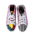 thumbnail image 4 of Disney Nightmare Before Christmas Little Girl & Big Girl High Top Sneakers, 4 of 5
