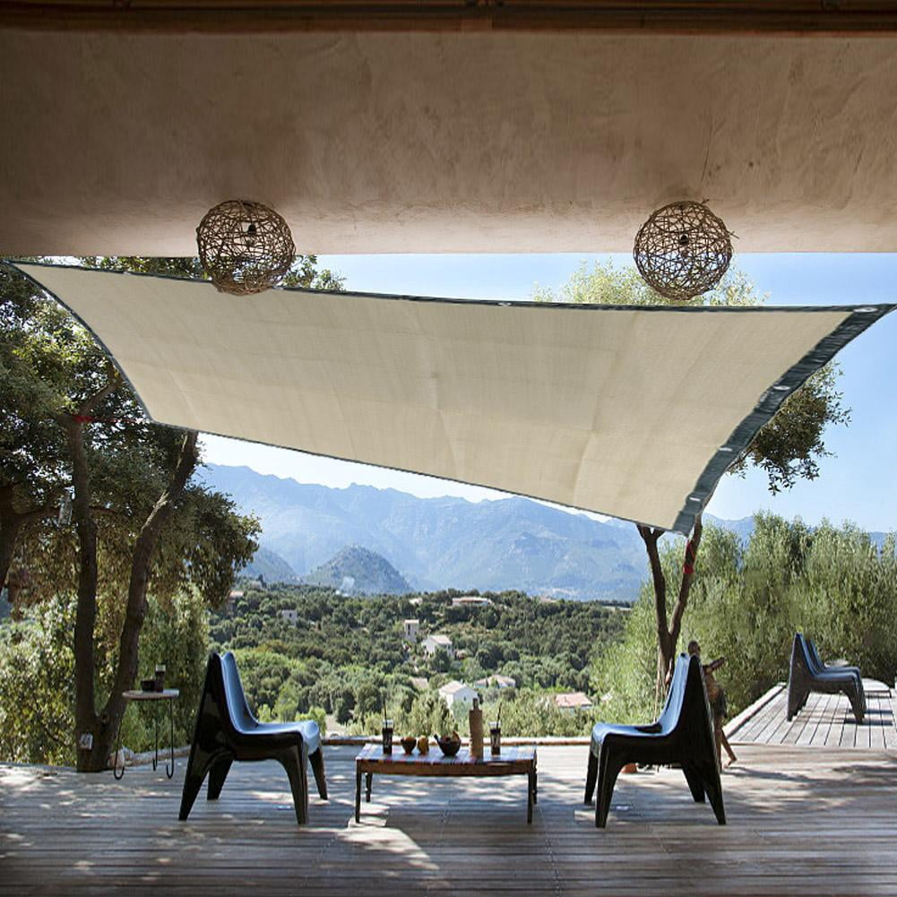 Decks Sun Shade 2x2/2x4m Sun Shade Net Shade Meshes para Balcón ...