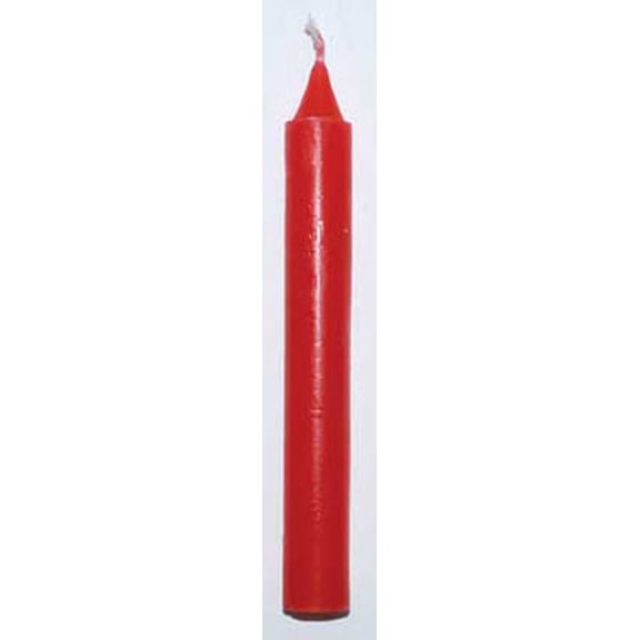 Red 6" Household Candle