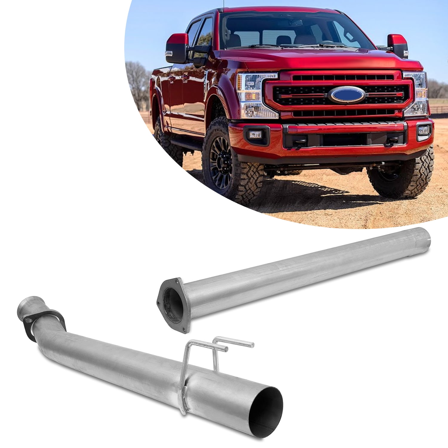 2012 f250 straight pipe