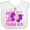AA-White, variant on Inktastic 2 Years Old with Butterfly and Flowers Girls Baby Bib