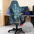 thumbnail image 3 of TSOVTHRID Modern Cyberpunk City Print Gaming Chair Cover with Armrest Cover, Anti Slip Rotating Chair Protection Universal Computer Chair Slipcover with Elastic Band for Home Studio, 3 of 7