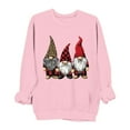 thumbnail image 6 of Merry Christmas Sweatshirt for Women Cute Gnomes Print Sweatshirts Crewneck Graphic Pullover Long Sleeve Holiday Party Tops for Women, 6 of 6