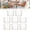 F, variant on Lunxisen 1 Pcs Freezer Storage Bins Clear Plastic Fridge Organizer Stackable Kitchen Cabinet Totes With Handles For Food Meat Veggies