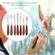 thumbnail image 2 of Palette Mixing Scraper Set - 7Pcs Stainless Steel Palette Knife Mixing Scraper, 2 of 5
