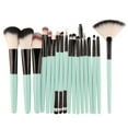 thumbnail image 2 of 18 pcs Makeup Brush Set tools Make-up Toiletry Kit Wool Make Up Brush Set, 2 of 8