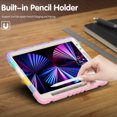 thumbnail image 4 of Adecuado para iPad 7/8/9 Funda de silicona para tableta con soporte para PC de 10,2 pulgadas, carcasa trasera protectora a prueba de caídas (color deslumbrante) Sincero Electrónica, 4 of 4